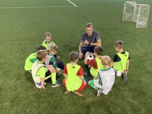Детская футбольная школа в Казани